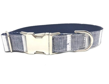 18 Patterns, Custom, Dog Collar, Boy, Plaid, Stripe, Puppy, Blue, Engraved, Personalized, Cute, Designer, Small, Large, Teal, Polka Dot,