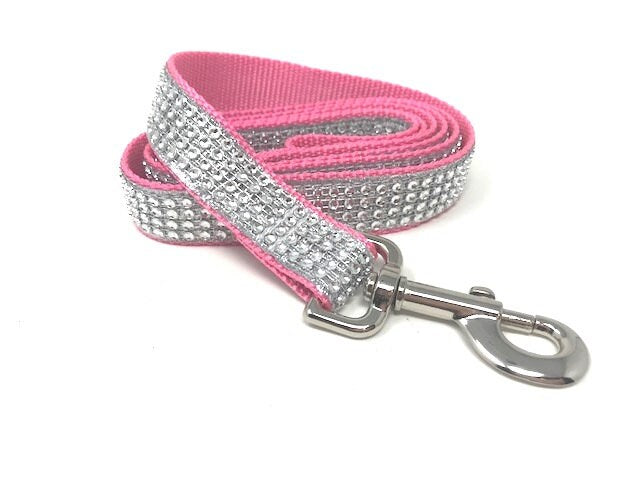 Rhinestone, Glitter, Fancy Dog Collar, Blingy Sparkly Pet Collar, Hot Pink, Purple, Lavender, Collar, Personalized, Engrave, Girls, Female