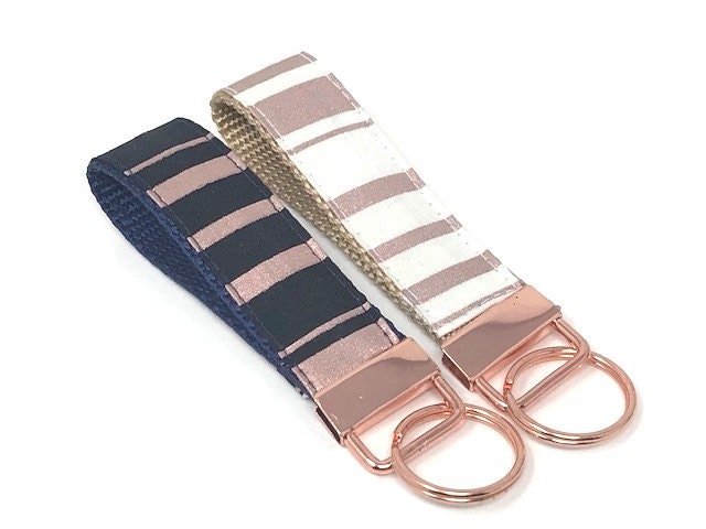 Dog Collar, Rose Gold, White, Navy, Blue, Stripe, Female, Girls, Gold, Personalized, Engraved, Small, Medium, Large, Extra Large, Trendy
