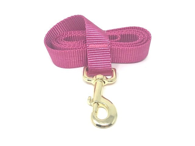 Dog Collar Girl, Pink, Raspberry, Gold Nylon Girl Dog Collar, Female, Personalized Dog Collar, Engraved Dog Collar, Custom, Puppy, Cat Colla