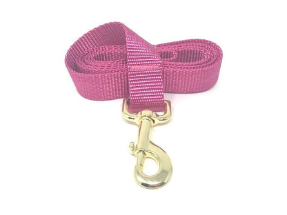 Dog Collar Girl, Pink, Raspberry, Gold Nylon Girl Dog Collar, Female, Personalized Dog Collar, Engraved Dog Collar, Custom, Puppy, Cat Colla