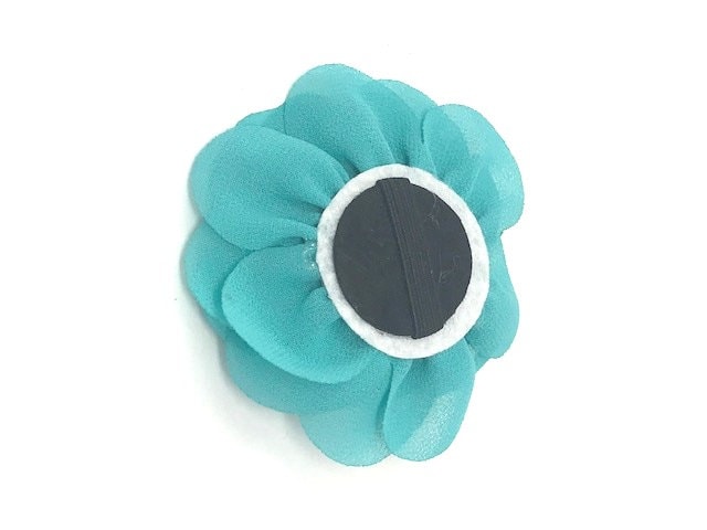 Dog Collar Flower, 20 Colors To Choose From, Ready To Use, Just Slide On Your Pet Collar! 3" size