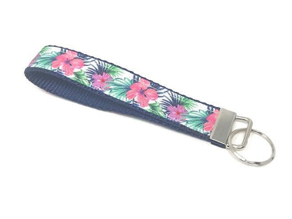 Floral Dog Collar, Tropical Hibiscus Floral Pet Collar, For Girls, Boys, Hawaiian Inspired, Metal Buckle, Personalized, Engraved, Custom