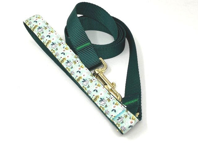 Dog Collar, Martingale Collar, Buckle, Girl, Female, Personalized, Engraved, Custom, Puppy Collar, Green, Puppy Collar, Cute, Small, Large