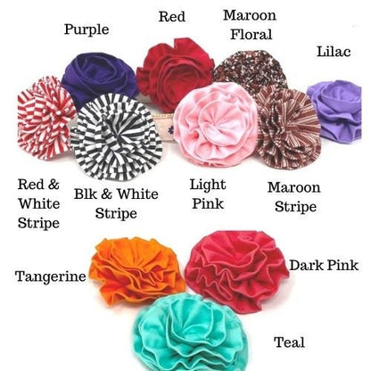 Dog Collar Flower, Pet Collar Flower, Pink, Red, Purple, Lavender, Lilac, For Girls, Female, Girly Dog Bow, dog accessories, pet accessorie