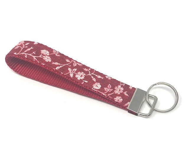 Red Floral, Dog Collar, For Girls, Female, Personalized, Engraved, Small, Medium, Large, Extra Large, Gold, Silver, Metal Buckle