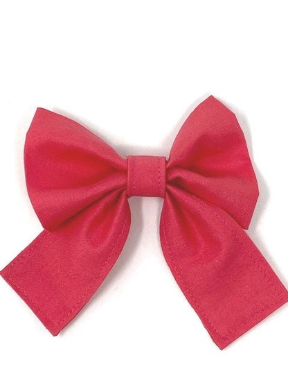 Dog Collar Bows, Bow Tie, For Girls, Pink, Girly Dog Bow, Dog Bowtie, Dog Bows, Dog Collar Flowers, Pet Collar Bow, Bow For Dog Collar Girl