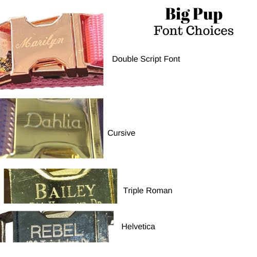 18 Patterns, Custom, Dog Collar, Boy, Plaid, Stripe, Puppy, Blue, Engraved, Personalized, Cute, Designer, Small, Large, Teal, Polka Dot,