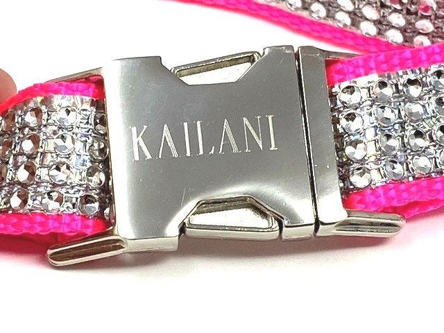 Fancy, Bling, Rhinestone, Custom, Dog Collar, Girl, Personalized, Engraved, Cute, Designer, Puppy, Cat, Pet, Small, Medium, Large, Fashion,