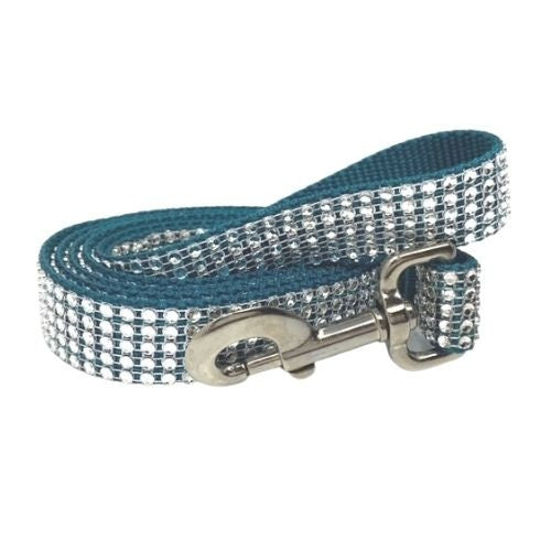 Rhinestone, Buckle, Martingale, Dog Collar, Teal, Green, Bling, Sparkle, Bedazzled, Girl Dog, Wedding Collar, Personalized, Engraved, Custom