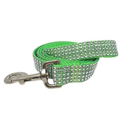 Rhinestone, Buckle, Martingale, Dog Collar, Neon, Lime, Green, Sparkle, Bedazzled, Girl Dog, Wedding Collar, Personalized, Engraved, Custom