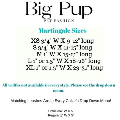 Valentines Day Heart Buckle Martingale Dog Collar, Girl, Red, Heart, Cute, Personalized, Engraved, Custom, Love, Pet Collar