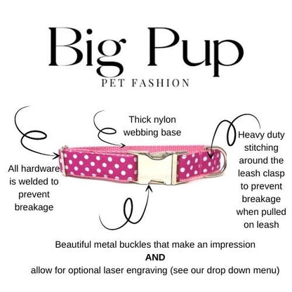 Fall Dog Collar, Personalized, Custom, Buckle Martingale Collar, Girl, Burgundy, Floral, Puppy Collar, Cute, Designer Dog Collar, Engraved