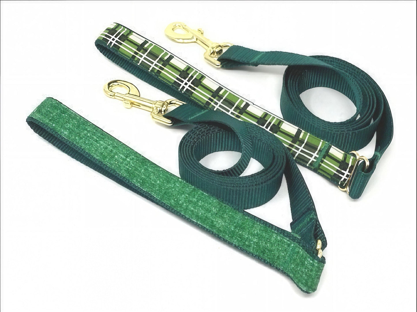 Green, Buckle Martingale Dog Collar, Boy, Girl, Plaid, Engrave, Designer, Greyhound, Whippet, Personalize, Daisy, Floral, Stripe, Rhinestone