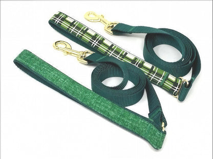 Green, Buckle Martingale Dog Collar, Boy, Girl, Plaid, Engrave, Designer, Greyhound, Whippet, Personalize, Daisy, Floral, Stripe, Rhinestone