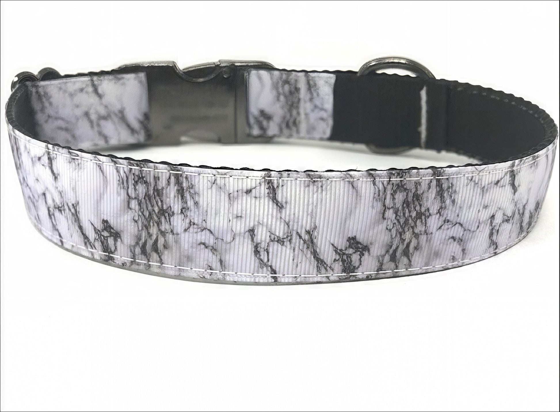 Dog Collar, Boy, Black +White, Marble, Cat Collar, Personalized Dog Collar, Engraved Dog Collar, Custom Collar, Puppy Collar, Small, Large