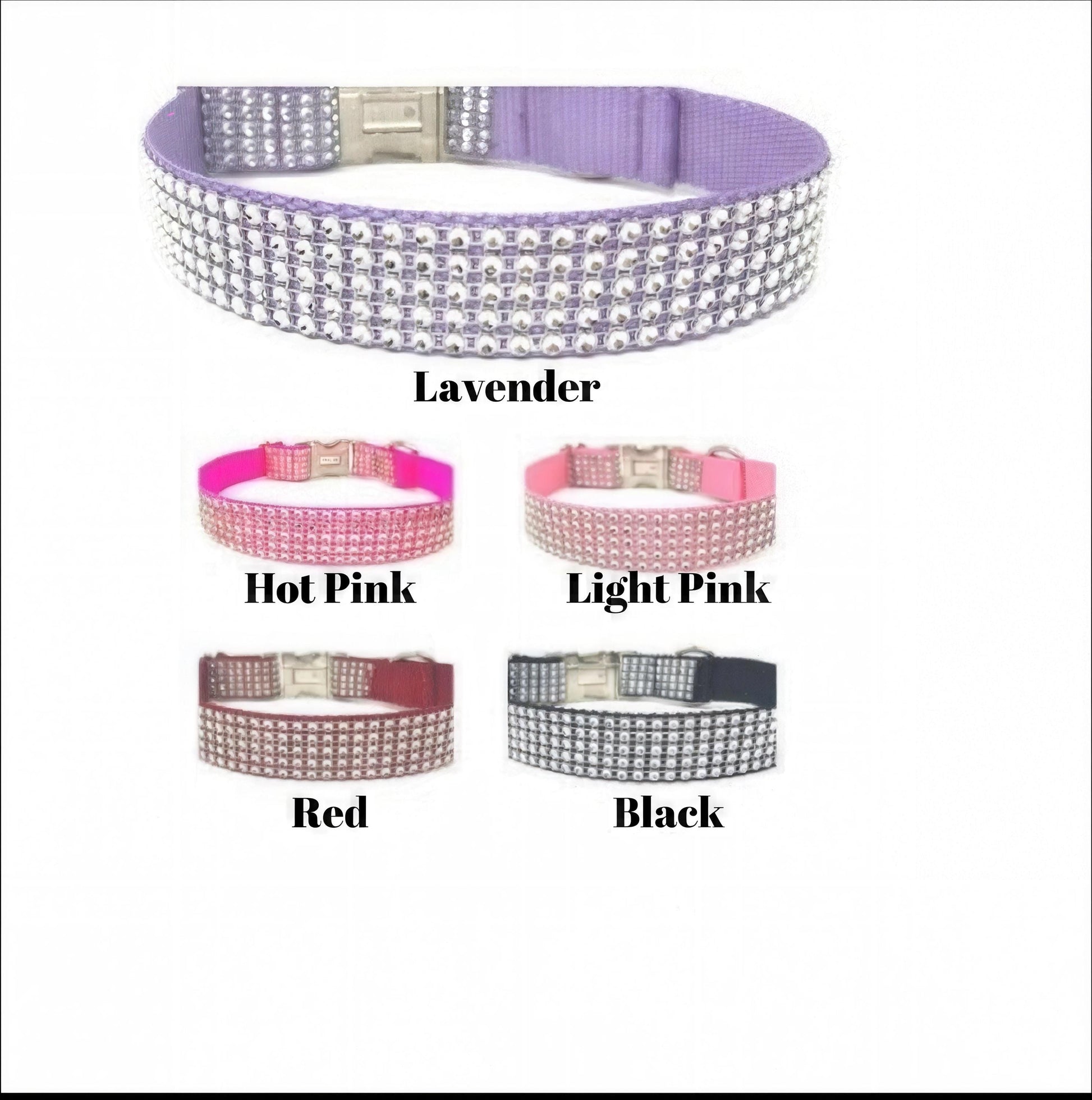 11 Color, Custom, Dog Collar, Girl, Pink, Personalize, Engrave, Cute, Designer, Puppy, Cat, Pet, Small, Medium, Large, Bling, Sparkle, Fancy