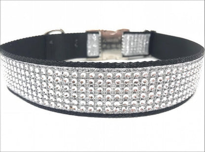 Bling, Rhinestone, Custom, Dog Collar, Girl, Boy, Personalized, Engraved, Cute, Designer, Puppy, Cat, Pet, Small, Medium, Large, Sparkle
