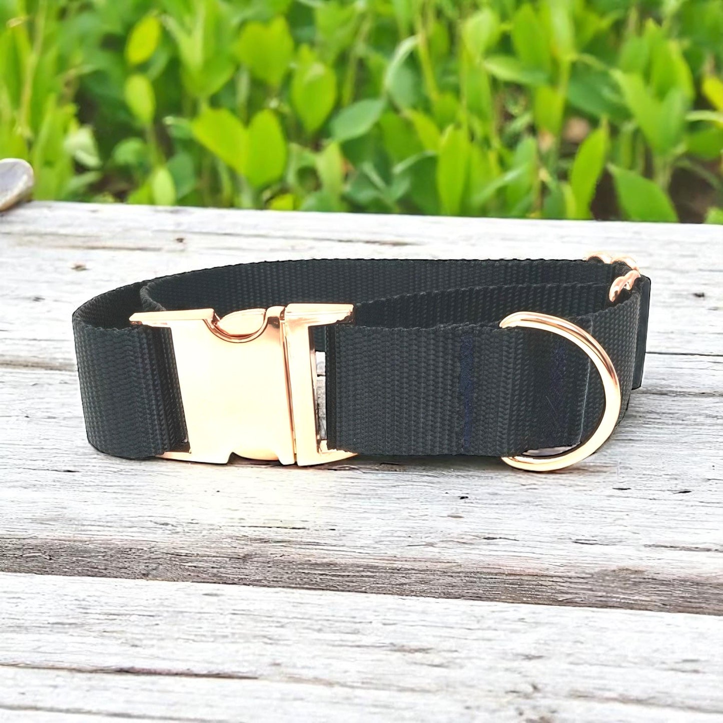 1.5" Wide, Black, Martingale Collar, W Buckle, Dog Collar Girl, Boy, Personalized, Engraved Dog Collar, Custom Dog Collar, Puppy