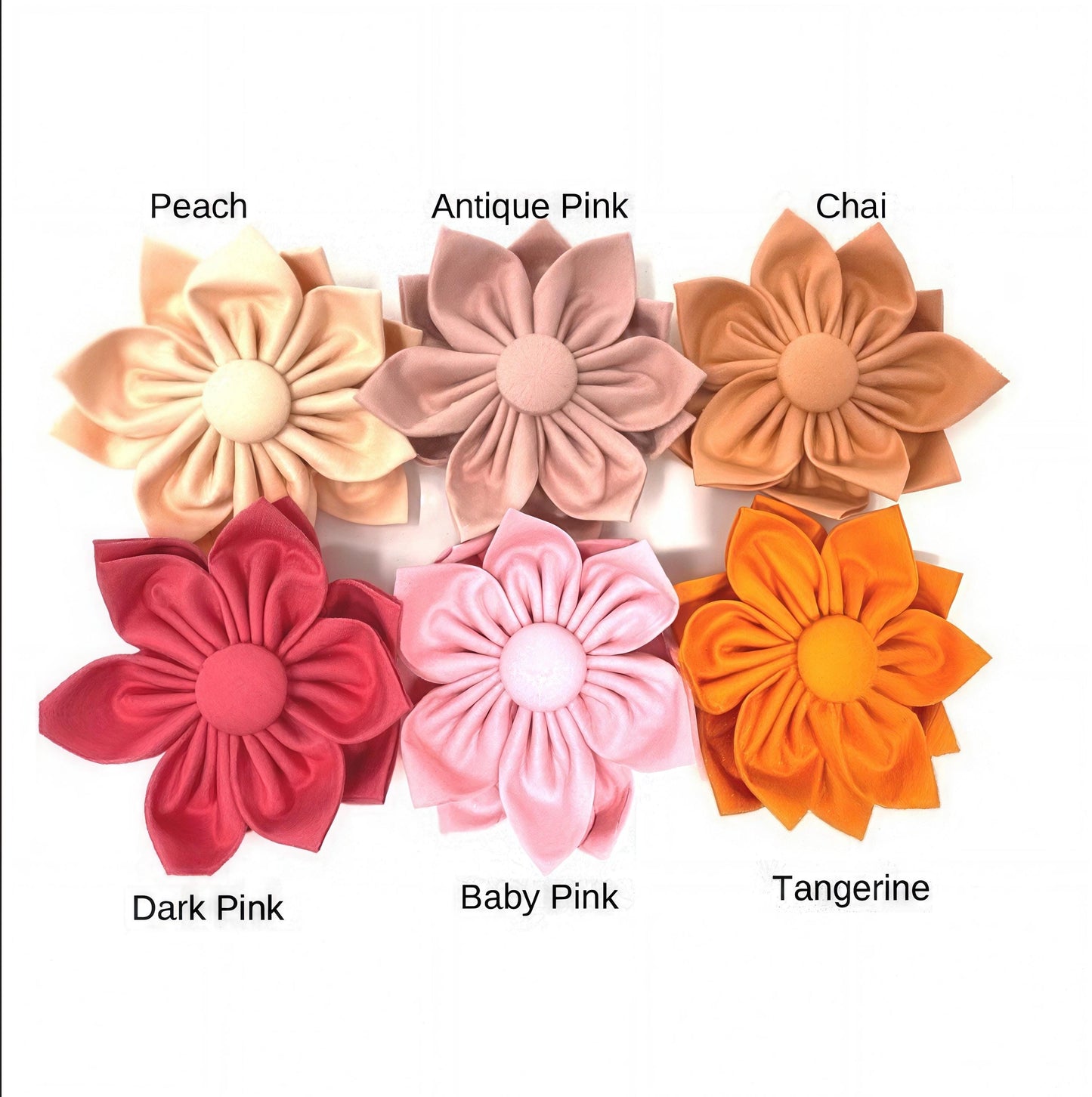 Pink, Dog Collar Flower, Blue, Green, Lilac, Purple, Girl, collar Accessories, Girly Dog Bow, Puppy Bowtie, Dog Collar Flower, Dog Bowtie