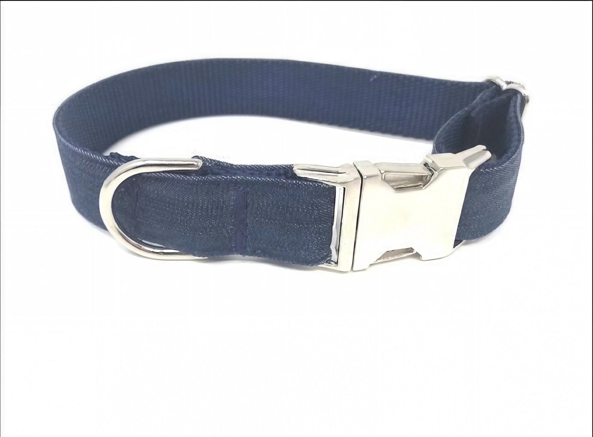 Dog Collar, Blue, Denim, Gold, Silver, Boys, Male, Girls, Female, Cute, Personalized, Engraved, Dog Collars, Fashion, Custom, Cat Collar