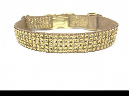Dog Collar, For Girls, Boys, Fancy, Rhinestone, Glitter, Pink, Rose Gold, Teal, Blue, Purple, Personalized, Engraved, Custom, Gold, Sparkle