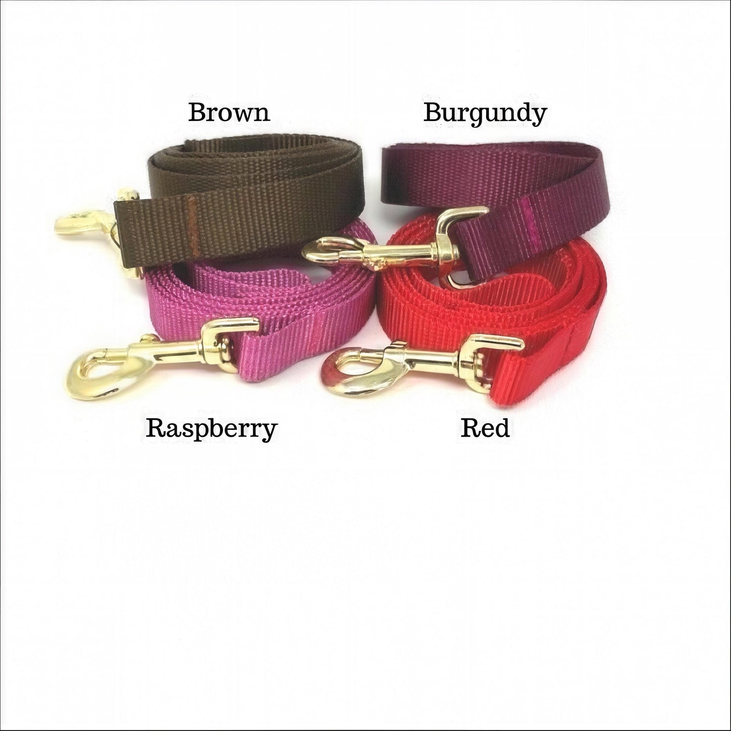 Dog Leash, 10 Color Options, Pink, Purple, Lavender, lilac, Burgundy, Maroon, Dog Lead, 5 Foot, Rose Gold Hardware