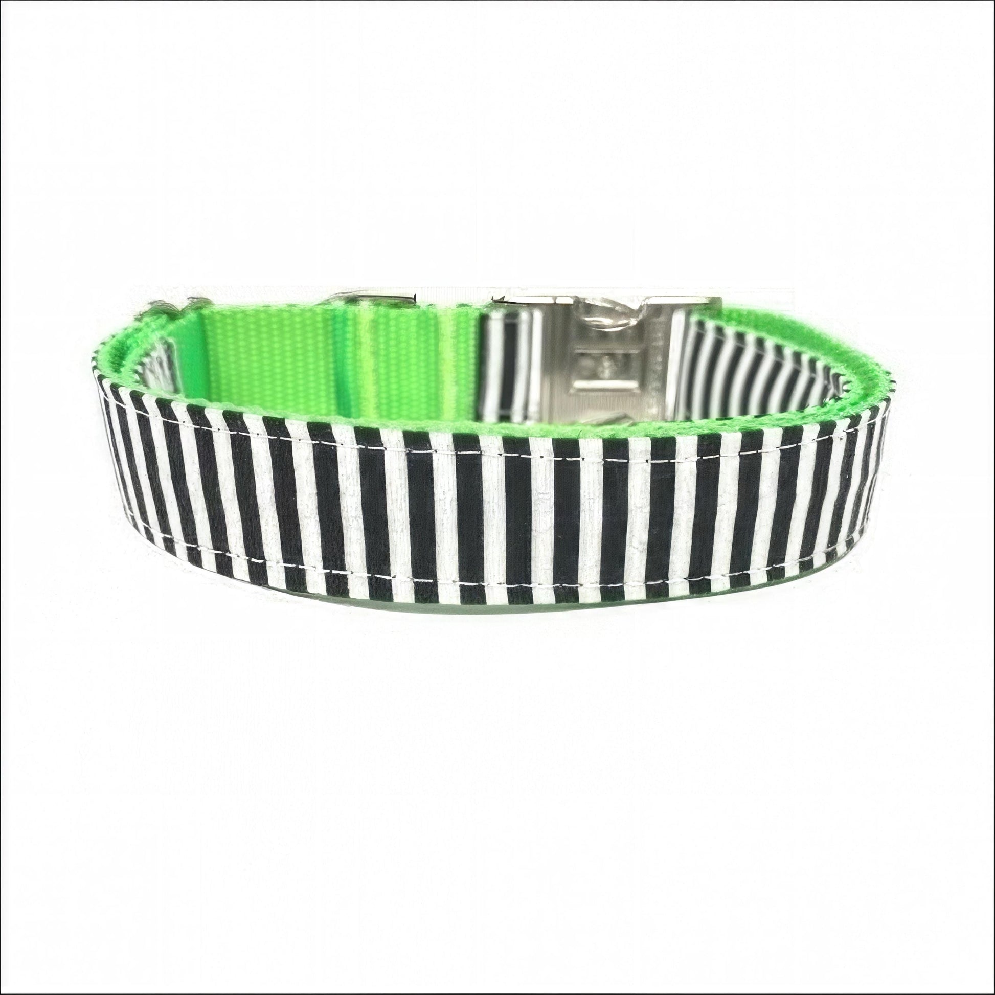 Halloween, Orange + Black, Stripe, Fall, Dog Collar, Girl, Boy, Designer, Puppy, Greyhound, Whippet, Personalized, Custom, Engraved, Cute