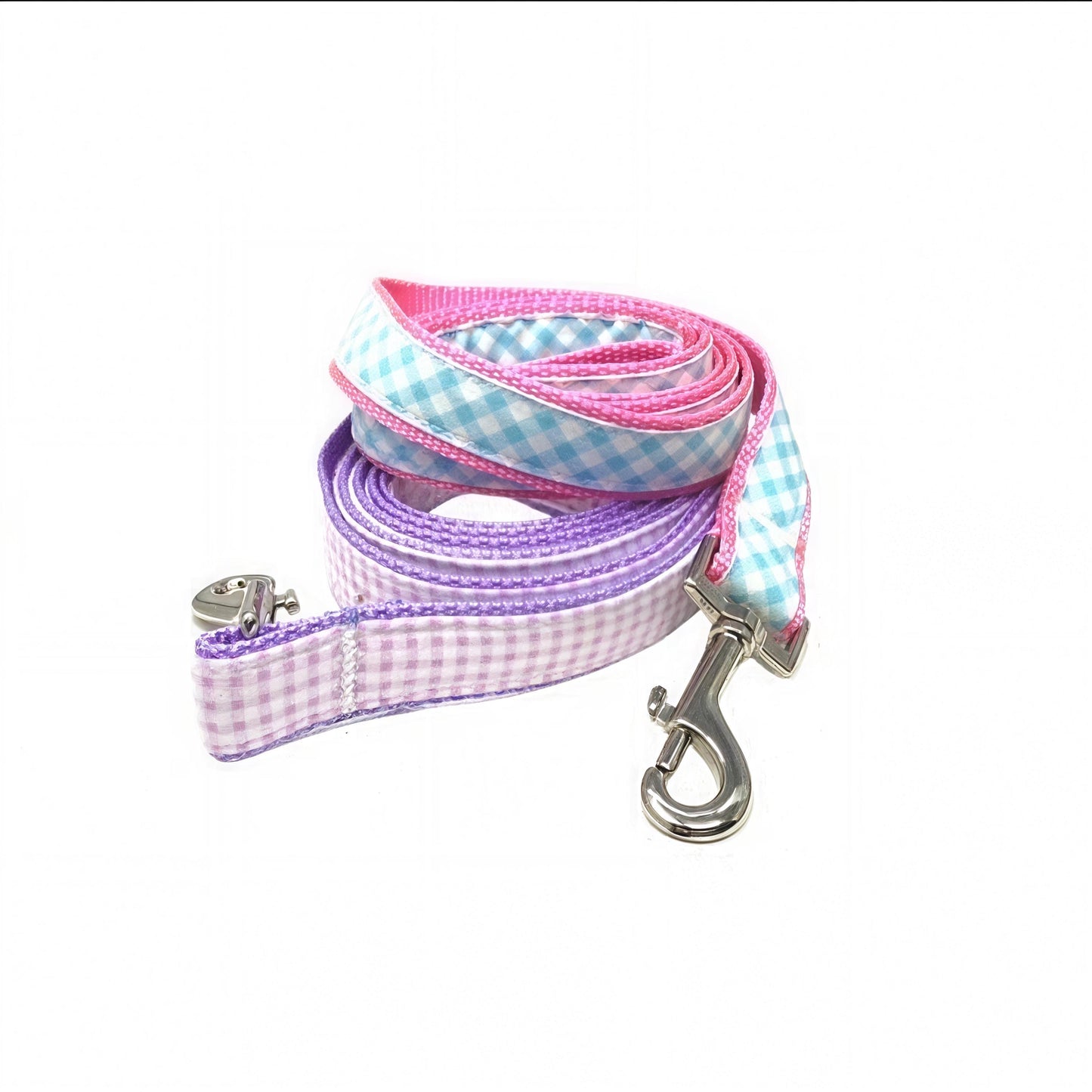 Martingale Dog Collar, Buckle, Easter, Pink Gingham, Blue Plaid, Lavender, Lilac, Girl, Boy, Personalize, Engrave, Custom, Greyhound