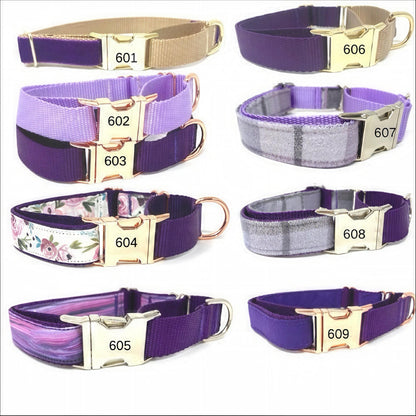 Pink, Personalized, Buckle Martingale Dog Collar, Girl, Custom Dog Collar, Designer, Puppy, Greyhound, Whippet, Plaid, Cute, Large, Fall