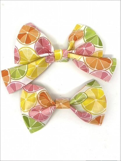 Martingale Dog Collar, W/ Buckle, Fruit, Lemon, Pink, Green, Orange, Dog Collar Girl, Personalized, Custom Dog Collar, Engraved, Puppy Colla