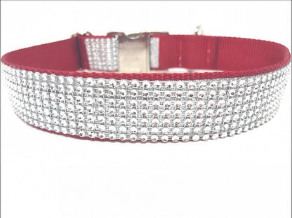 Bling, Rhinestone, Custom, Dog Collar, Girl, Boy, Personalized, Engraved, Cute, Designer, Puppy, Cat, Pet, Small, Medium, Large, Sparkle