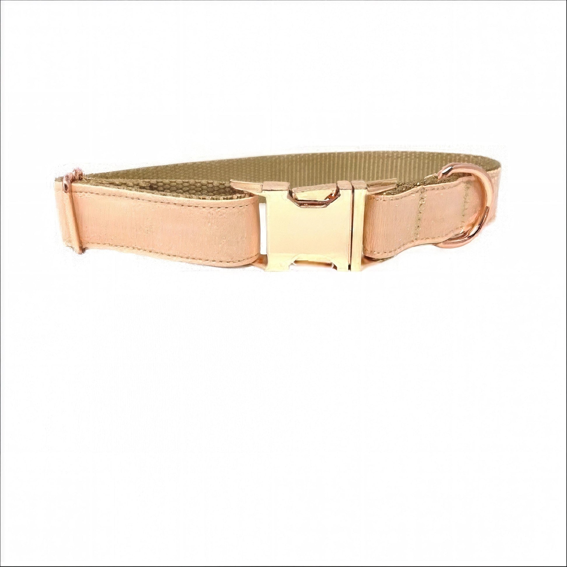 Nude, Peach, Rose Gold, Custom, Dog Collar, Girl, Boy, Personalize, Engrave, Cute, Designer, Puppy, Cat, Pet, Small, Medium, Large, Fashion