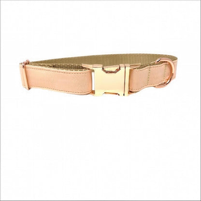 Nude, Peach, Rose Gold, Custom, Dog Collar, Girl, Boy, Personalize, Engrave, Cute, Designer, Puppy, Cat, Pet, Small, Medium, Large, Fashion