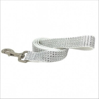 Rhinestone, Bling, Dog Collar, Wedding, White, Sparkle, Puppy, Personalize, Engrave, Custom Collar, Bling Dog Collar, Cute Dog Collar, Girl