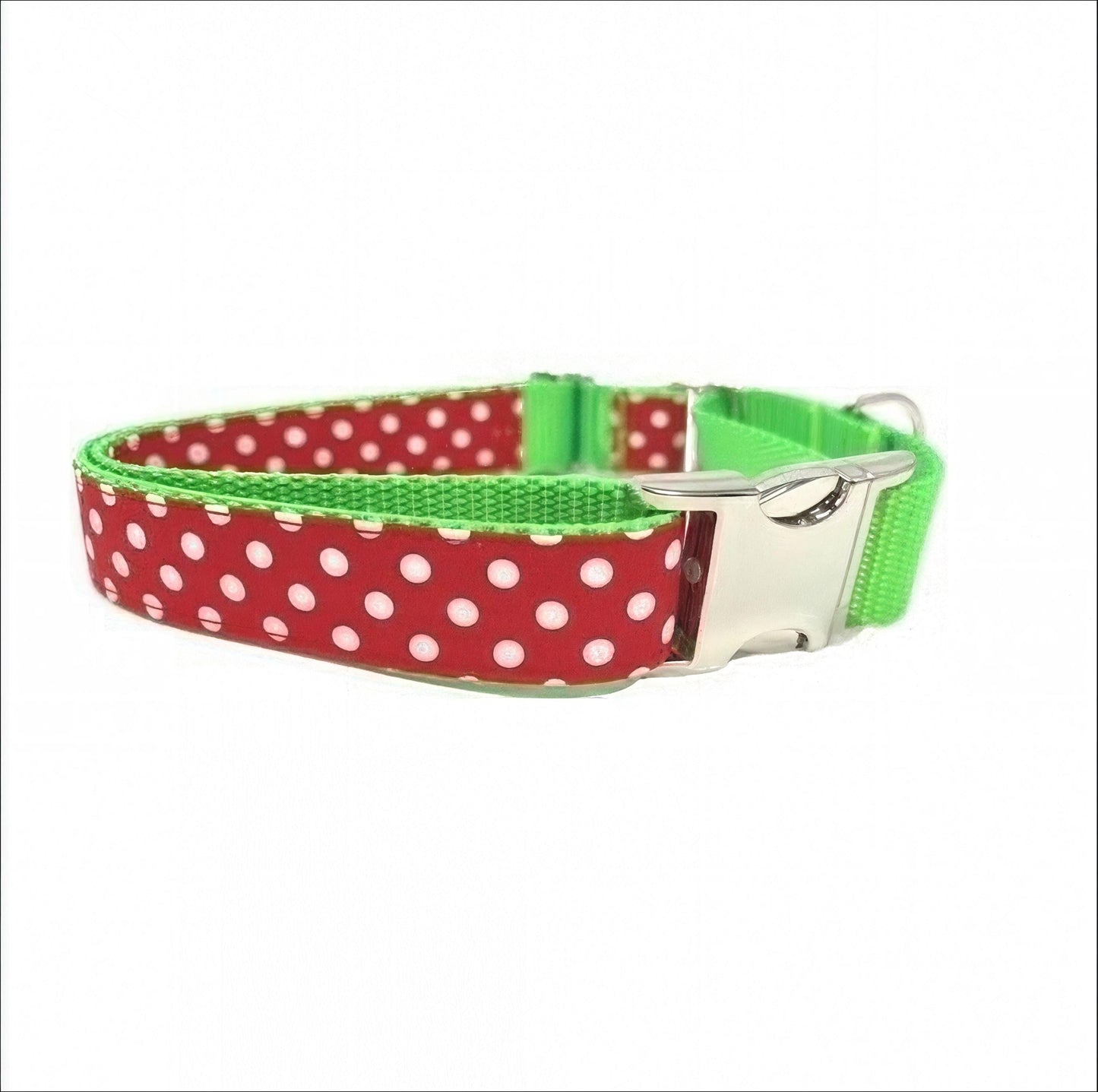 Christmas, Grinch Inspired, Buckle Martingale Dog Collar, Red, Green, Greyhound, Whippet, Personalized, Engraved, Custom, Puppy Collar, Cute