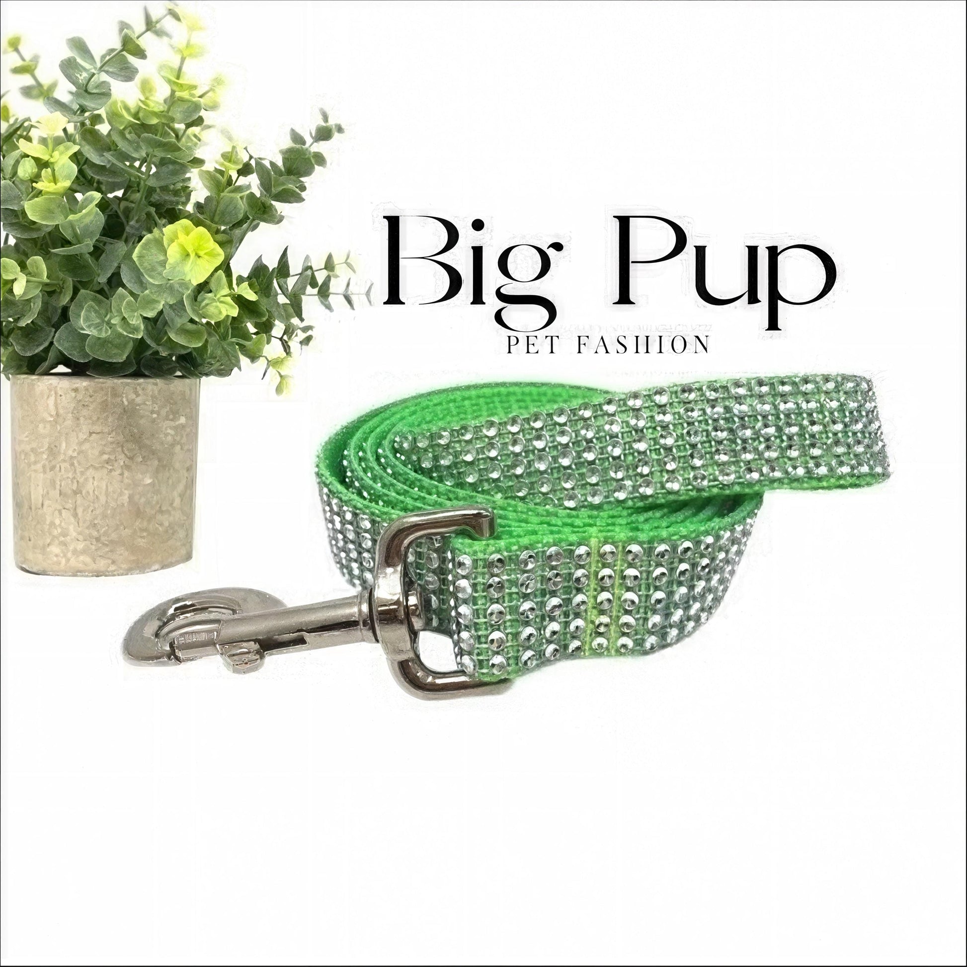 Fall Dog Leash, Neon, Lime, Green, Rhinestone Fancy, Blingy Dog Leash, Wedding Dog Leash, Sparkle Dog Leash, Bling, Designer, Puppy