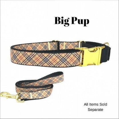 Martingale Dog Collar, Boy, Plaid, Tartan, Red, Black, Tan, Cute, Custom, Engrave, Personalize, Puppy Collar, Male, Designer Dog, Fall