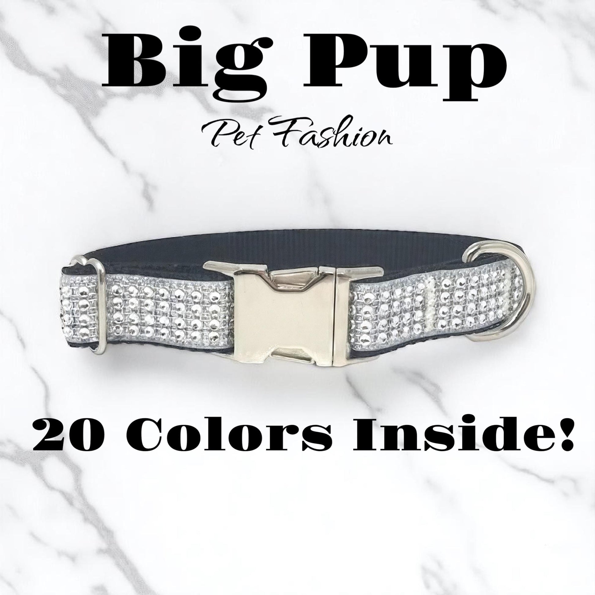 Option To Engrave, Custom, Rhinestone, Dog Collar, Fancy, Bling, Sparkle, Girl, Puppy, Small, Wedding Dog Collar, Black, Cute, Designer Dog