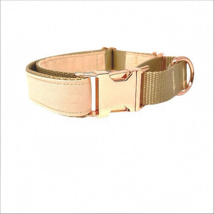 Peach, Custom, Buckle Martingale Dog Collar, Girl, Personalized, Engraved, Cute, Designer, Puppy, Greyhound, Whippet, Rose Gold, Pink