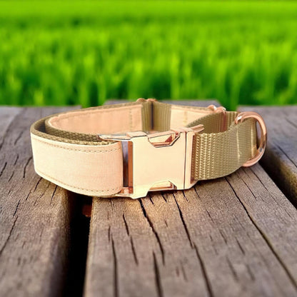 Peach, Custom, Buckle Martingale Dog Collar, Girl, Personalized, Engraved, Cute, Designer, Puppy, Greyhound, Whippet, Rose Gold, Pink