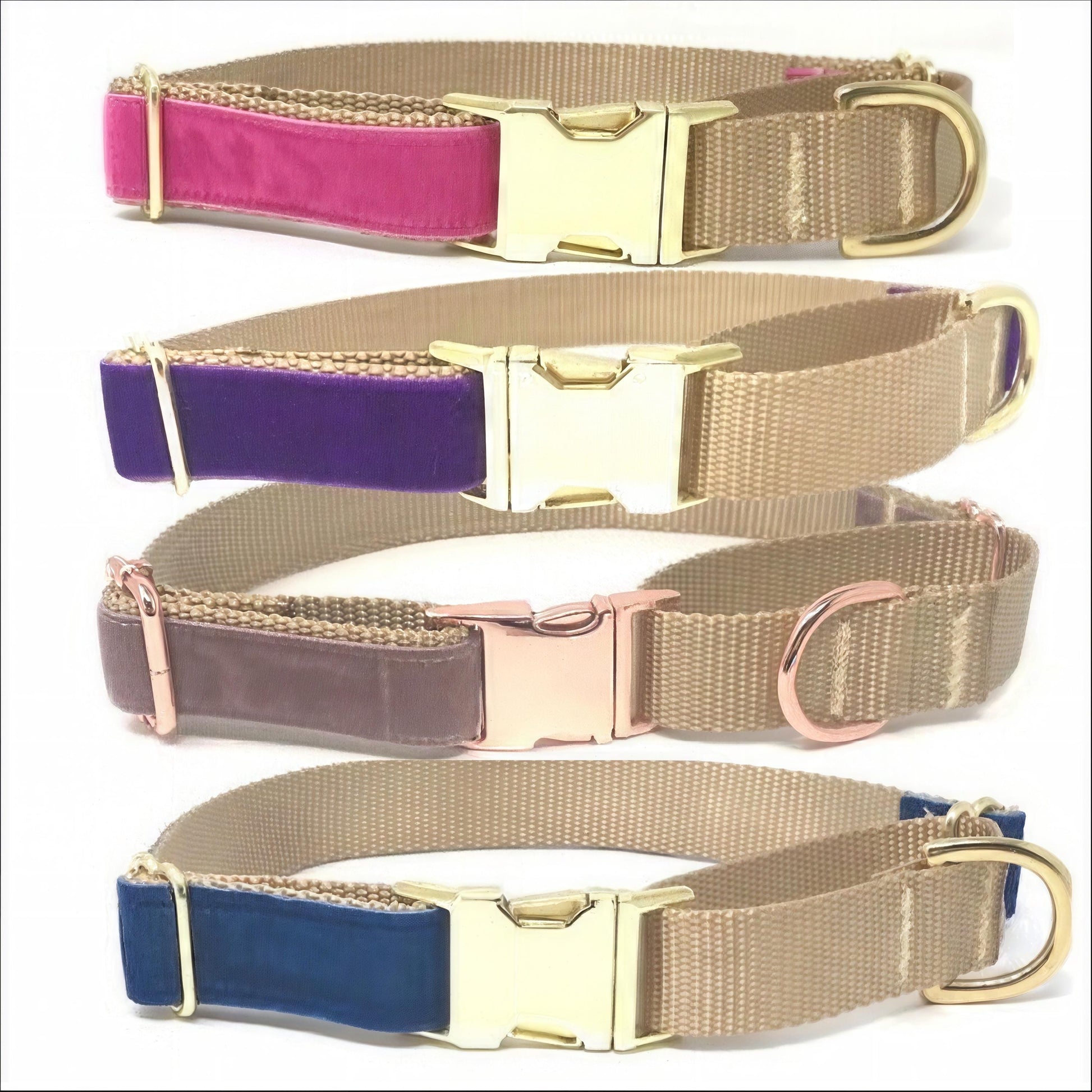 Pink Velvet, Custom, Buckle Martingale Dog Collar, Girl, Boy, Gold, Personalized, Engraved, Cute, Designer, Puppy, Greyhound, Whippet, fall