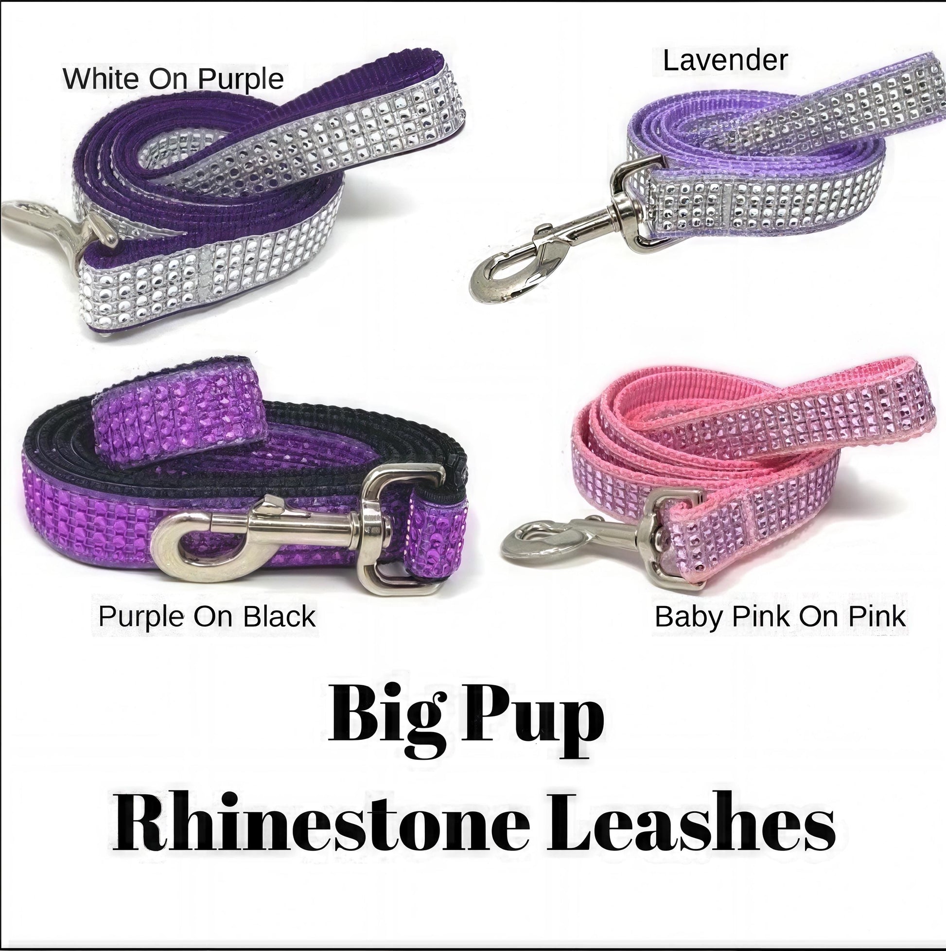 Pink, Rhinestone Leash, Light Pink, Neon Pink, Hot Pink, Gold, Wedding Dog Leash, Bling, Sparkle, Fancy, Rhinestone, Cute Dog Leash, Pretty