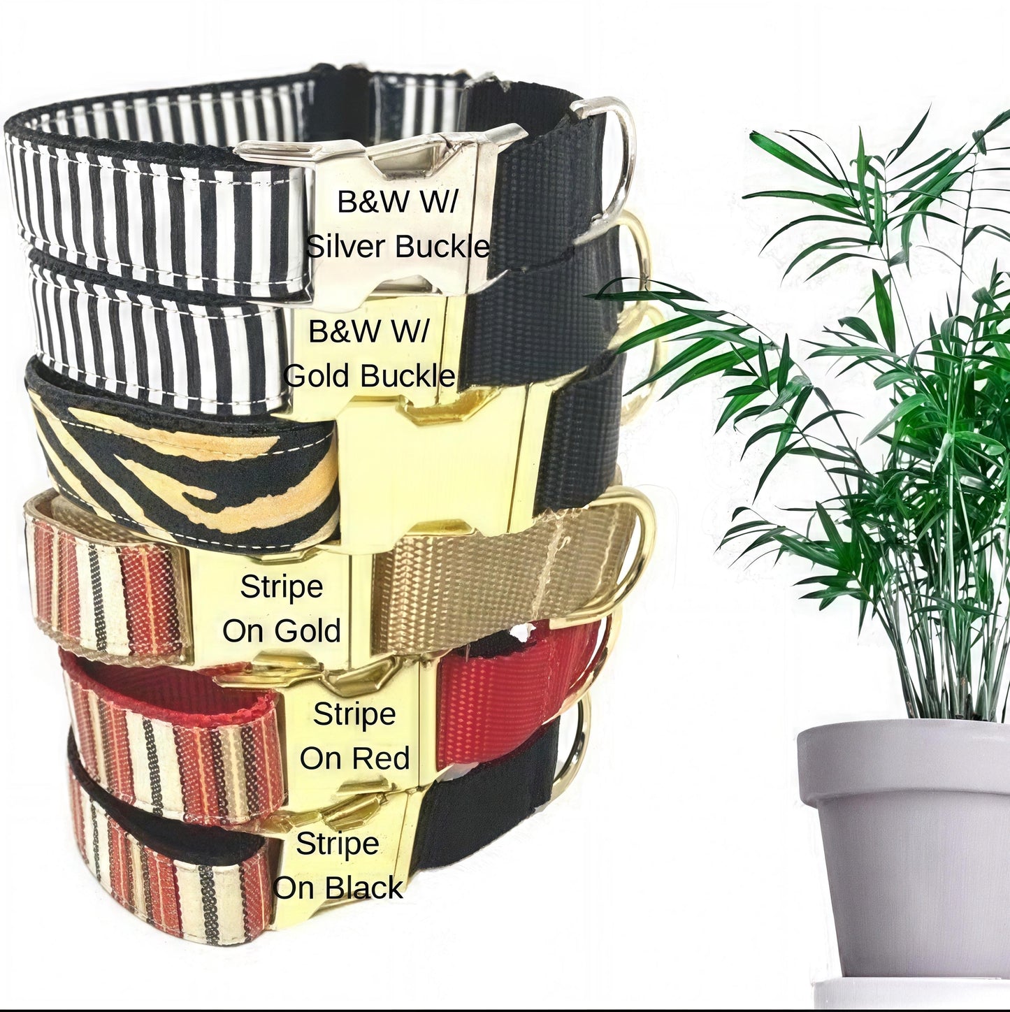 Plaid, Herringbone, Martingale Dog Collar With Buckle, Boy Dog Collar, Puppy Collar, Personalized, Engraved, Custom, Cute, Fall, Autumn