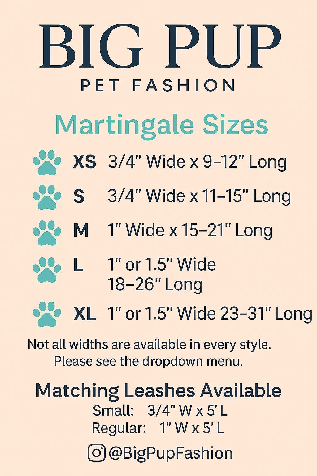 Blue, Custom, Buckle Martingale Dog Collar, Boy, Male, Stripe, Plaid, Solid, Big Pup Pet Fashion, Designer, Puppy, Greyhound, Whippet, Small